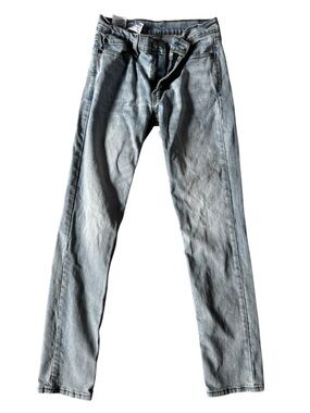 Men's Light Wash Blue Levi 311 Straight-Leg Jeans